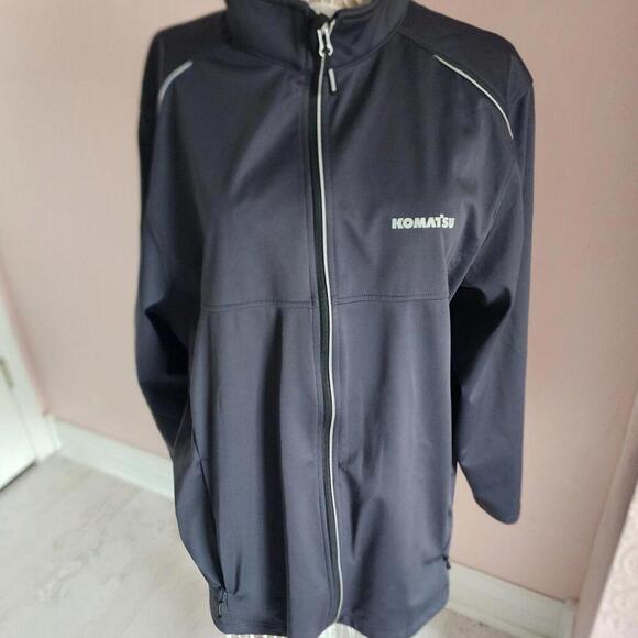 LKNW KOMATSU gray jacket Core 365 Mens 2XL
